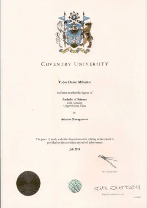Buy college degree from the Coventry University